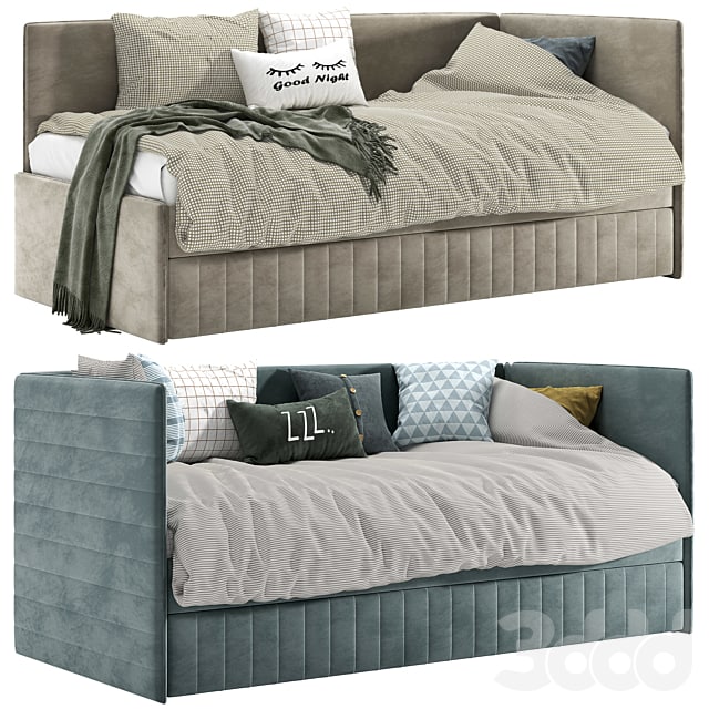 آبجکت تختخواب یکنفره